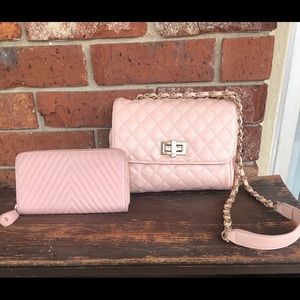 Forever 21 crossbody and wallet.